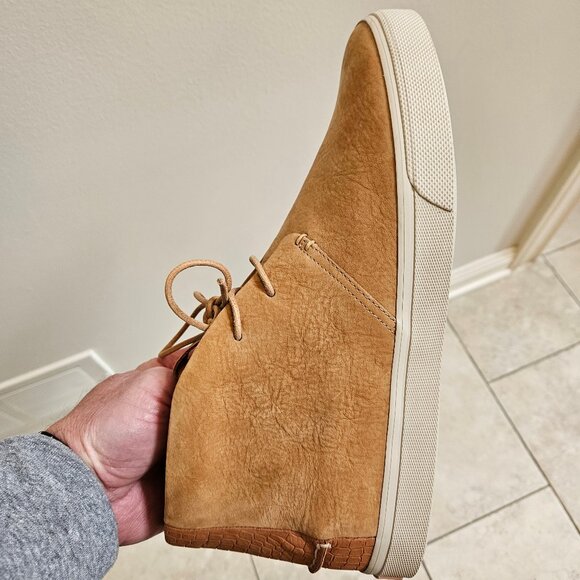 NWOT Sperry Men's Pluswave Ankle Boots, Tan, Sz 12 - Picture 13 of 16